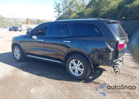 2013 Dodge Durango Crew z USA, uszkodzony, nr VIN 1C4RDJDG6DC660055